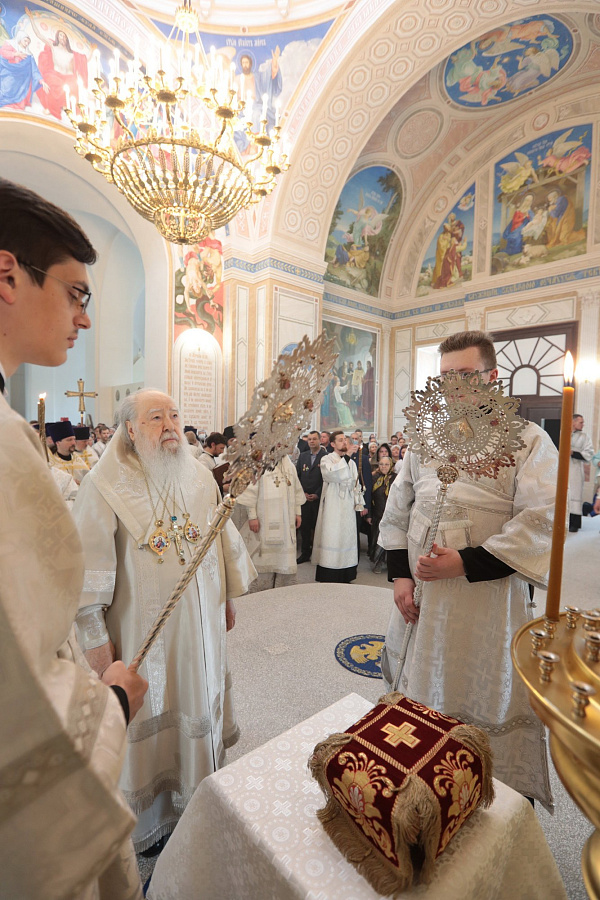 Великое освящение Казанского храма села Дединово